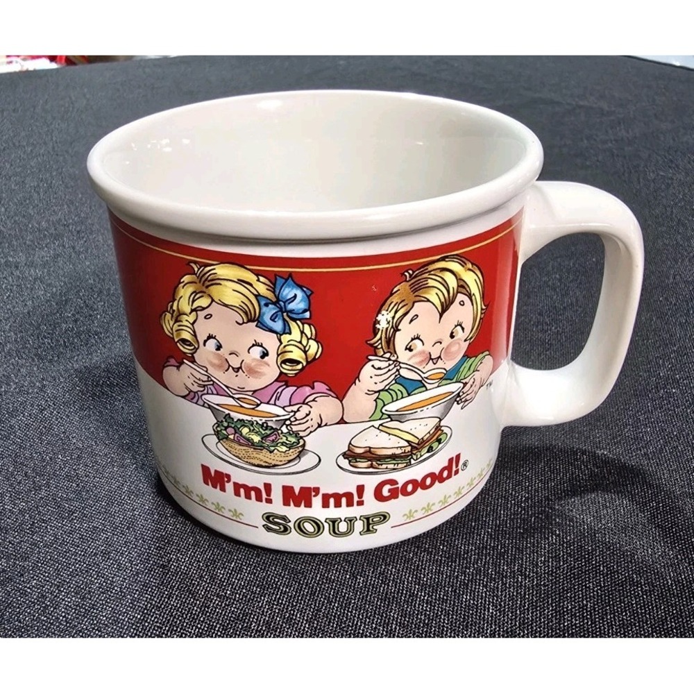 Vintage 1993 Campbell‎ Kids Soup Mug M'm! M'm! Good! Westwood Ceramic 14oz Cup